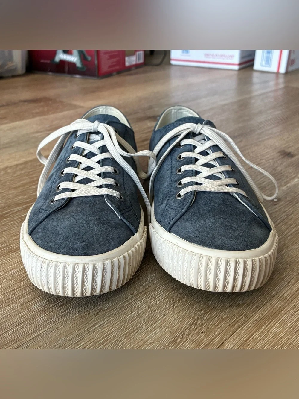 SeaVees Darby Suede Sneakers Navy Blue Women’s US 8.5 UK 6.5 EU 39.5